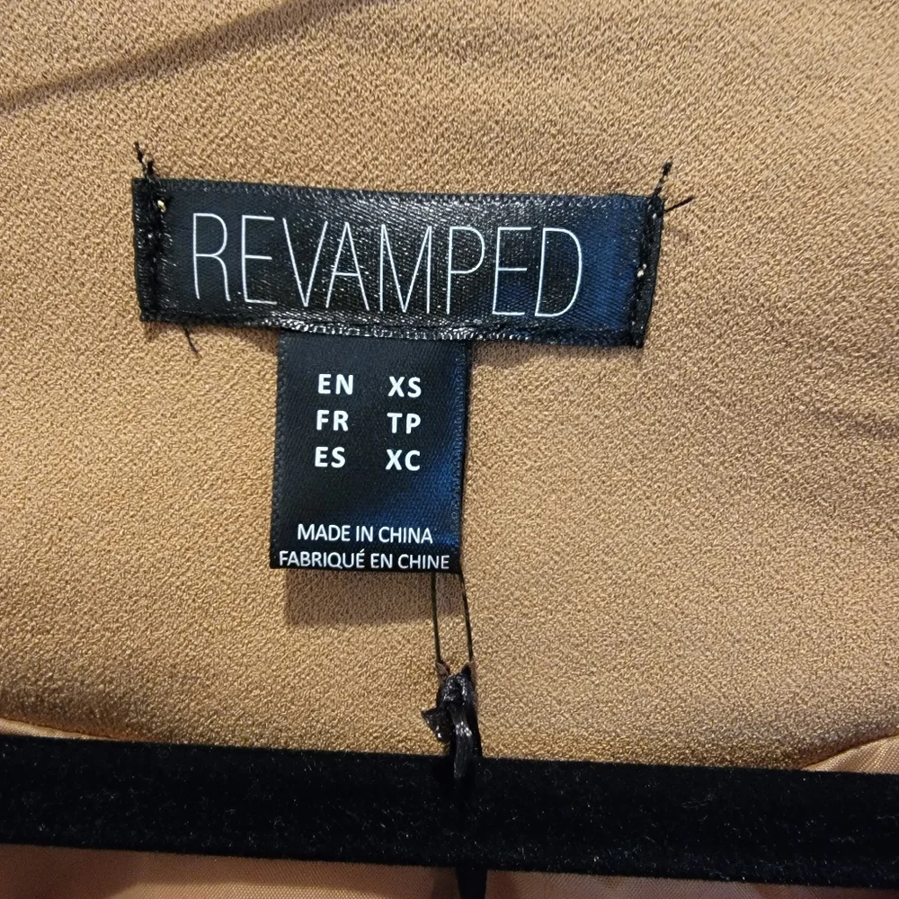 Revamped Tan Blazer - XS - Picture 4 of 5